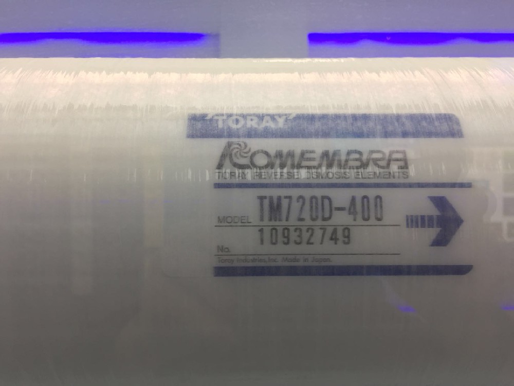 東麗TM720D-400反滲透膜有機物污染的表現